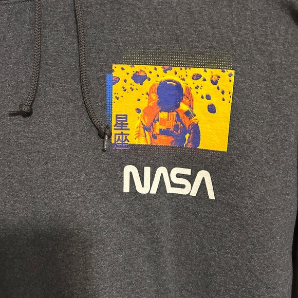 Hyper Space  NASA Astronaut Hoodie Sweatshirt - Picture 3 of 5
